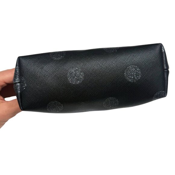 Kate Spade Little Shiloh Haven Lane Black Glitter Dot Cosmetic Pouch – GUC - Picture 7 of 8
